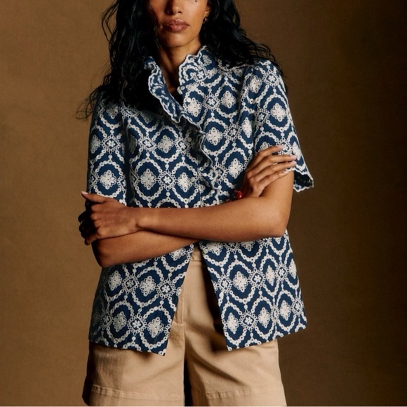 Sézane Dahlia Shirt - Picture 4 of 10